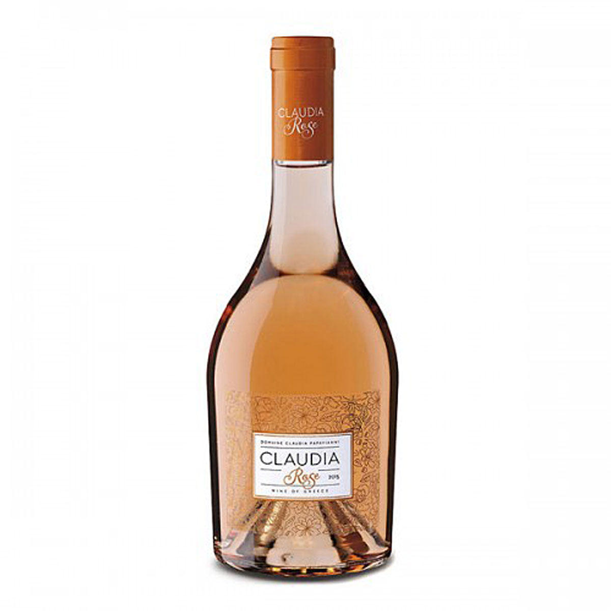 bottle of rose wine claudia rose 2020