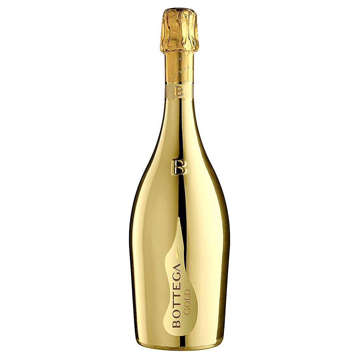 a bottle of sparkling wine bottega gold 11o 750ml