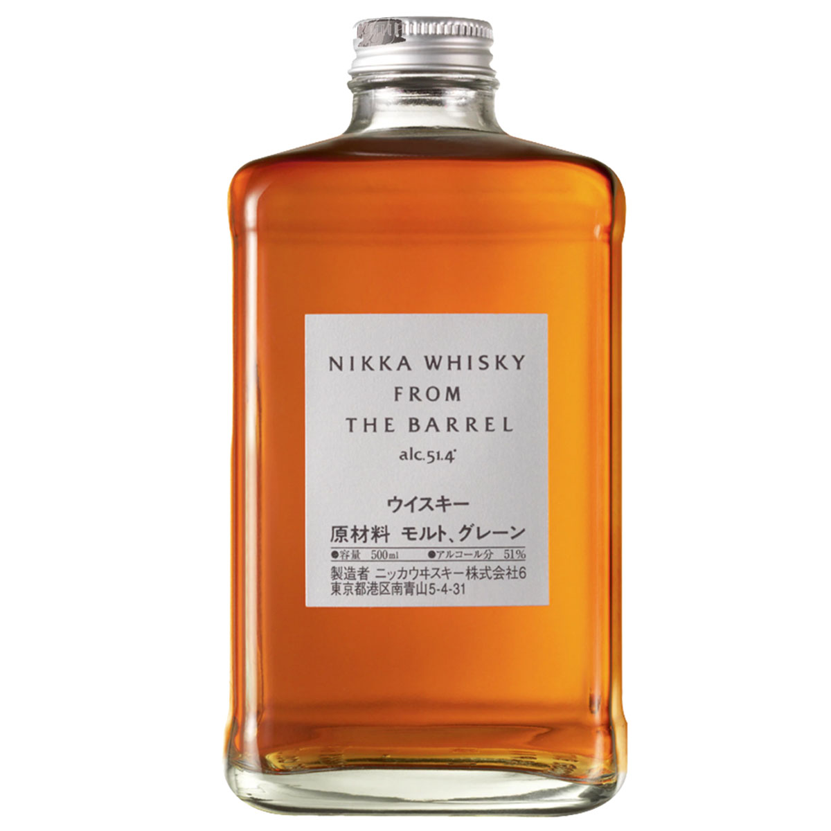 a bottle of nikka from the barrel whisky