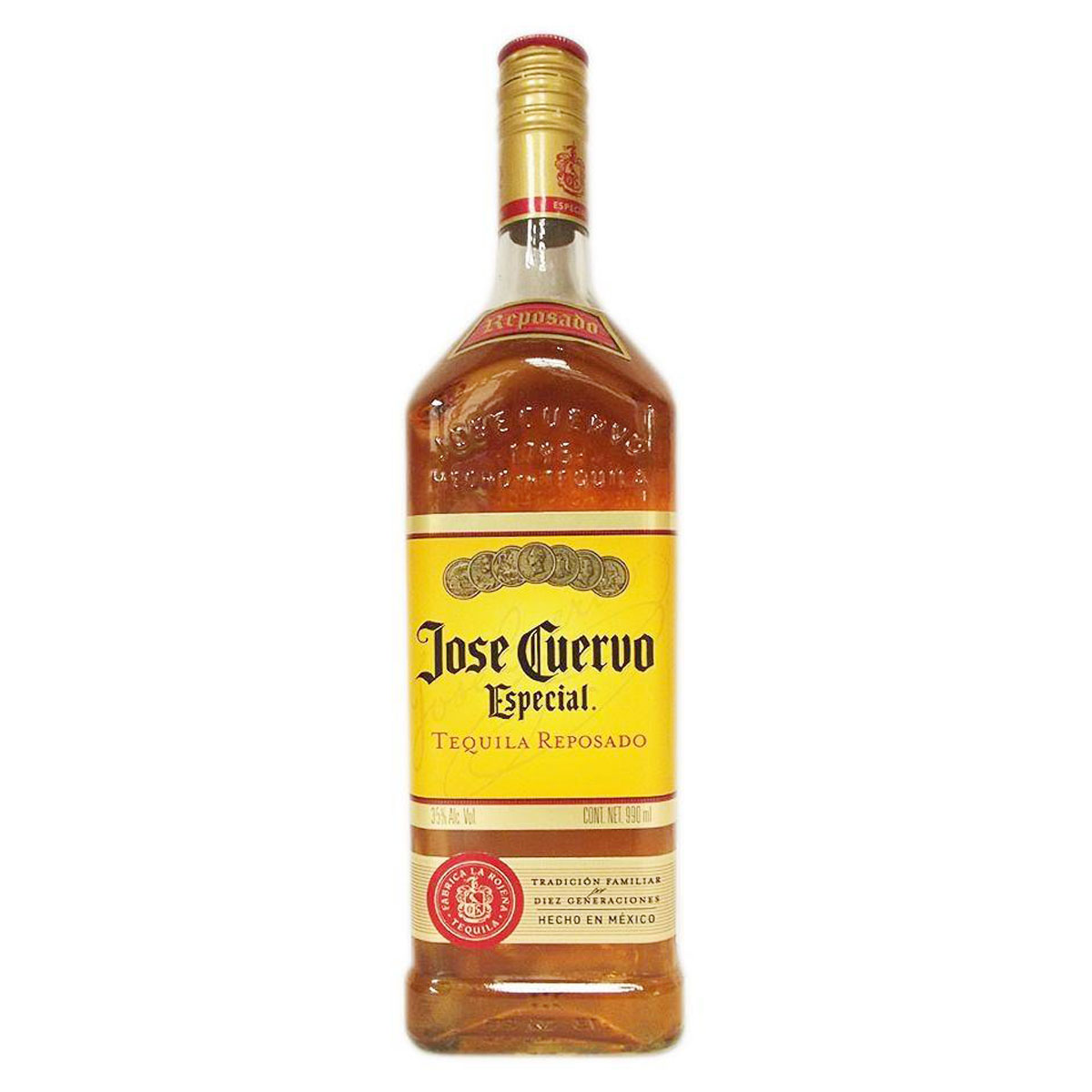a bottle of jose cuervo especial tequila