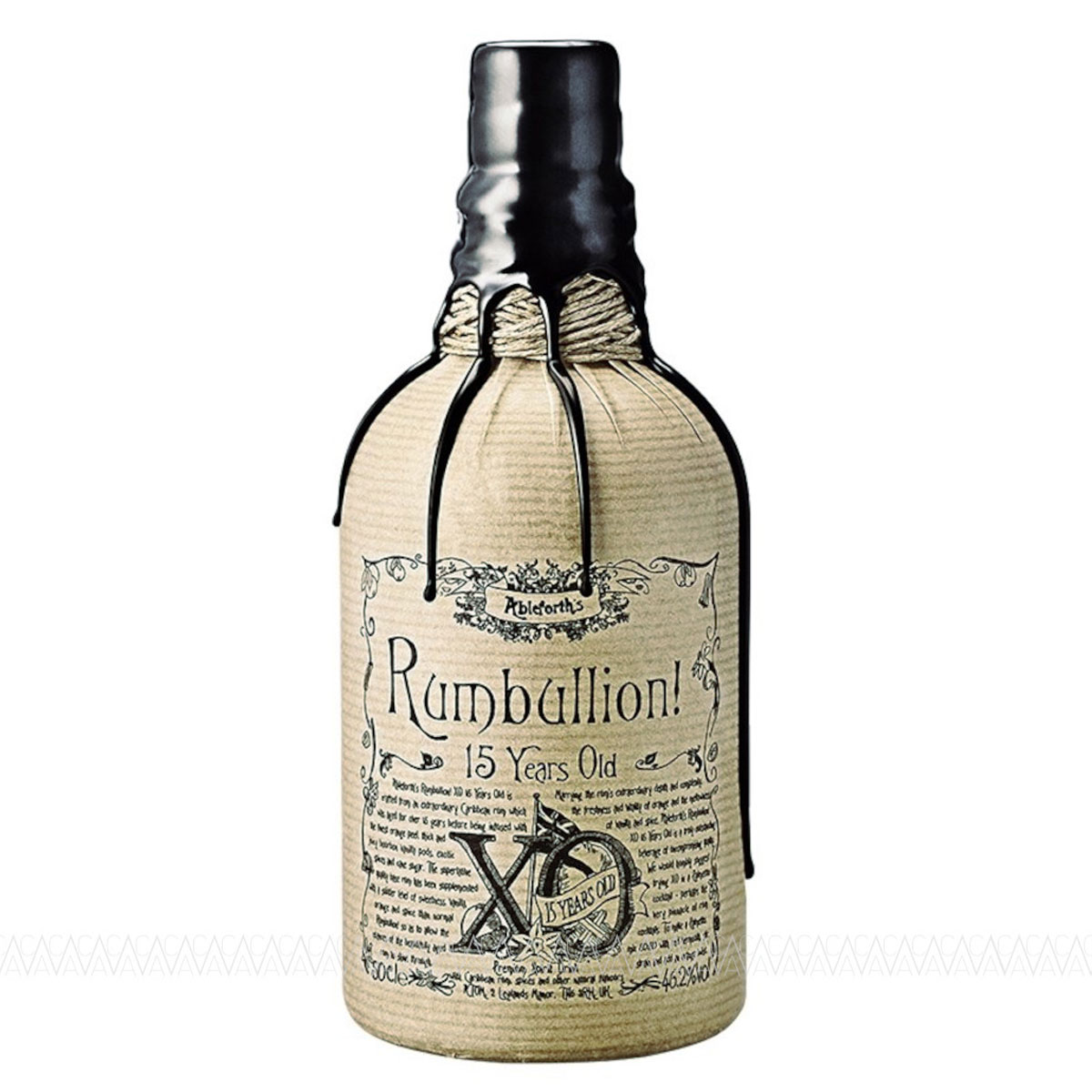 a bottle of rumbullion ableforth xo 15 years old