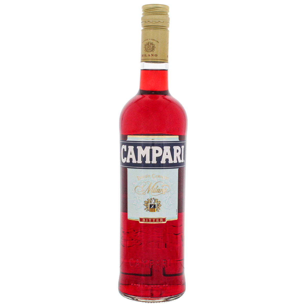 a bottle of campari bitter